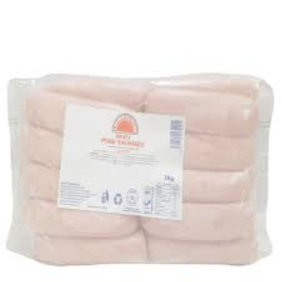 FCL MEATY PORK SAUSAGES 1KG